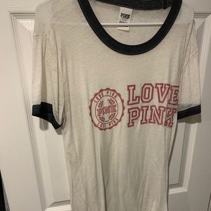 VS Pink slouchy Tee shirt